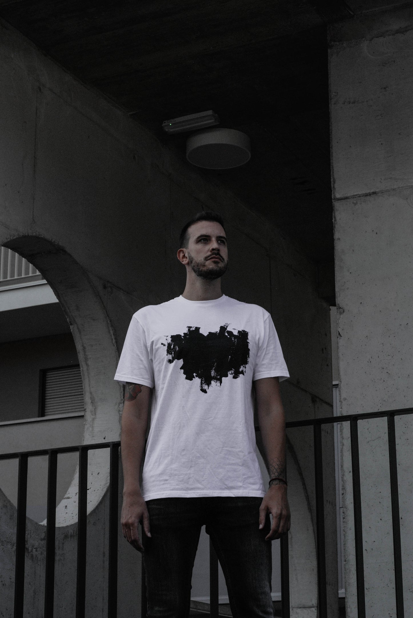 GREI T-shirt blot White