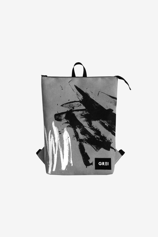 GREI Backpack Compo Grey - Black - White