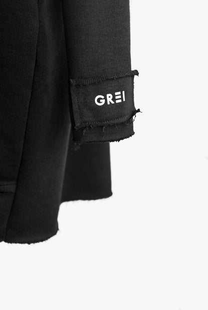 GREI HOODIE DRESS