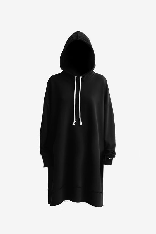 GREI HOODIE DRESS