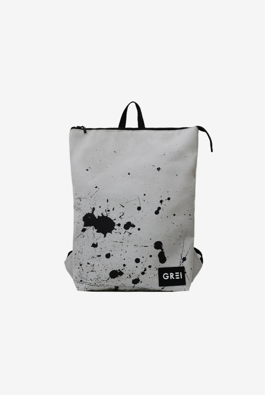 GREI Backpack Splash Grey - Black