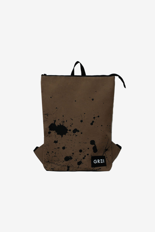 GREI Backpack Splash Brown - Black