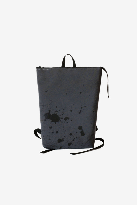 GREI Backpack splash Dark grey-black